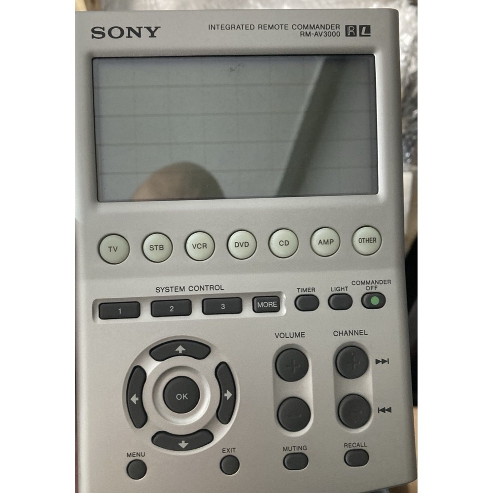 Sony RM-AV3000 Touch Screen Universal Remote Programmable Learning Control - Picture 1 of 10